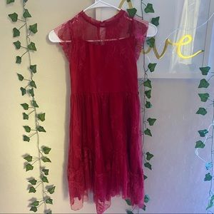 Joyfolie Mia Joy red fancy dress for size 7